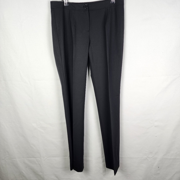 Theory Wool Straigh Leg Dress Pants Size 6 Career Office Formal - Picture 1 of 7